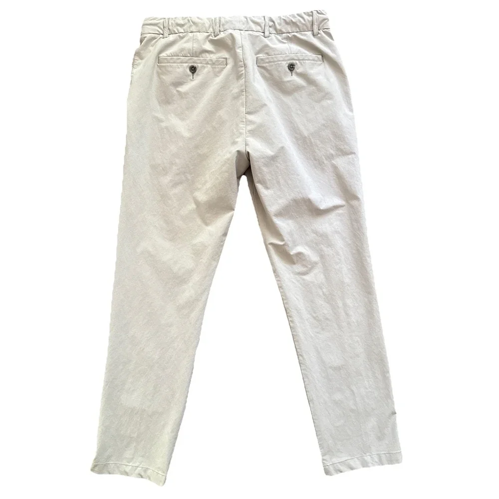 James Perse Golf Trouser Men 34x29 (3) Gray Slim Fit Performance Stretch Pants - Picture 2 of 12